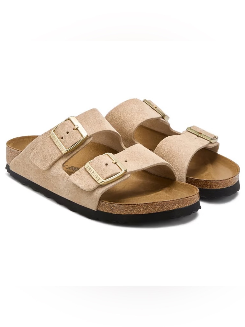 Birkenstock Arizona Slide Sandals in Sandcastle. EU 41, US Women 10 US Men 8